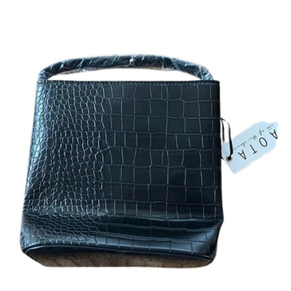 Rachel Zoe Curateur AOTA Black Bucket Bag - Picture 1 of 6